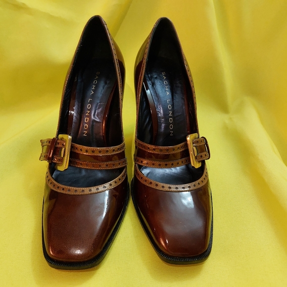 Real Patent Leather Women Shoes by Sacha London Spain Size 37 C - Picture 5 of 12